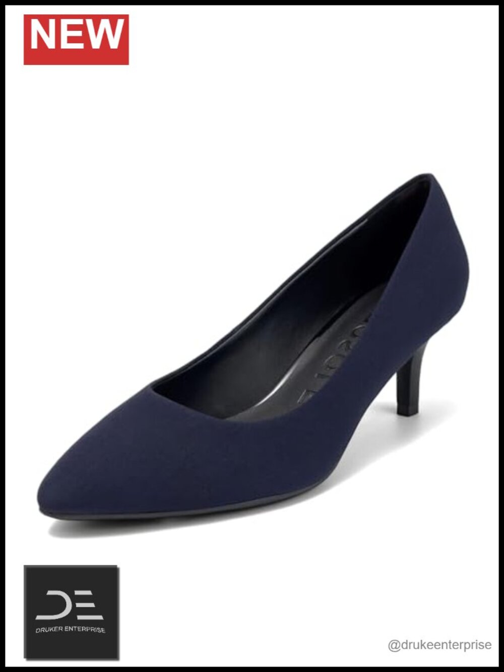 Kitten Heel Pumps with OrthoLite Insole